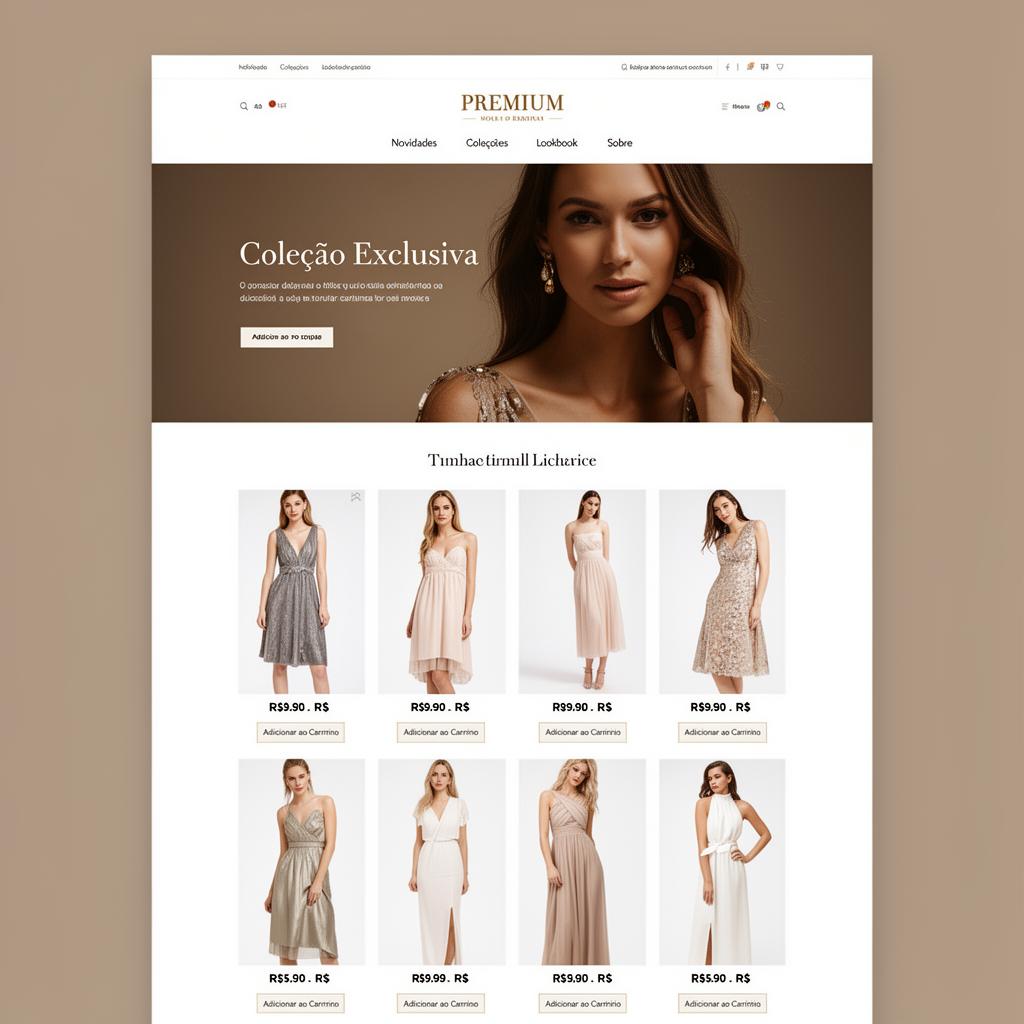 Plataforma E-commerce Premium
